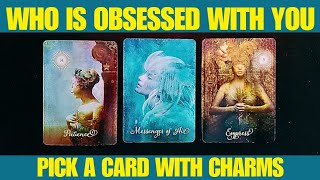 👤🔥WHO IS OBSESSED WITH YOU \u0026 WHY🔥👤|🔮CHARM|TAROT PICK A CARD🔮