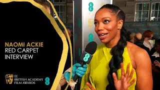 Naomi Ackie Red Carpet Interview | EE BAFTA Film Awards 2020