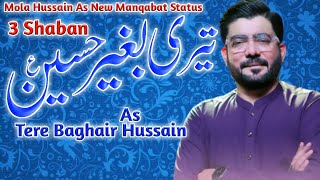 Tere Baghair Hussain a.s Manqbat Status|Mir Hassan Mir|2023|3 Shaban Status|Wiladat Imam Hussain|