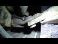 How to see and notice damaged balljoint rubber. Toyota Corolla. Years 1997 to 2001.