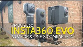 Insta360 EVO // Video Comparison: Insta360 One X and Vuze XR [5.7k]