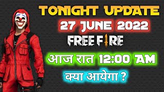 TONIGHT UPDATE FREE FIRE 🔥| 27 JUNE NEW EVENT 🌹| ELITE PASS DISCOUNT EVENT FREE FIRE VALUE PACK