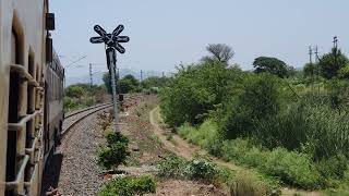 Satara station departure || 11030 kolhapur-csmt koyna exp