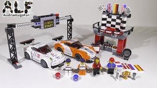 Lego Speed Champions 75912 Porsche 911 GT Finish Line / Ziellinie - Lego Speed Build Review