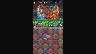 パズドラ サタン杯 木ヴァル 123900