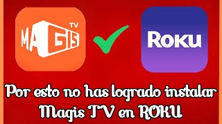 ✅Magis TV on Roku Is it possible or NOT? 🔴 Can it be installed? 2025 Real Solution (Solution)