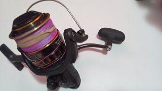 CARRETE DAIWA BG 4500 después de casi tres años de uso