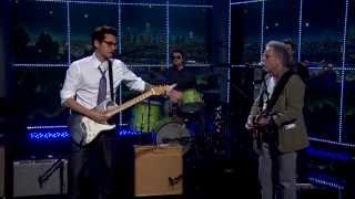 The Late Late Show Bob Weir and John Mayer Perform Althea