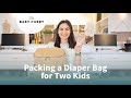 Diaper Bag Essentials for Two Kids | Packing a Diaper Bag for Two Kids (Featuring Azaria)