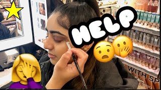 WORST MAKEUP ARTIST AT SEPHORA! FENTY BEAUTY MAKEOVER GONE WRONG! *unintended*