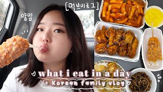 *korean + realistic* what i eat in a day | a wholesome family vlog 🎂