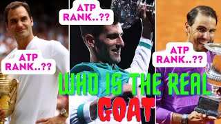 Federer, Nadal, Djokovic: 10 greatest male tennis players of all time ranked