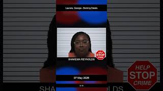 Laurens, Georgia Booking Records 07 May 2026