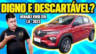 NOVO RENAULT KWID ZEN - É RUIM MESMO ou VALE A PENA? PREÇO, CONSUMO E MANUTENÇÃO! (Avaliação)