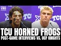 Josh Hoover & Johnny Hodges Recap TCU's Tough Loss vs. UCF, Confidence in TCU Football in 2024