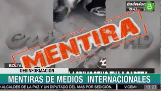 Medio argentino muestra un video de violencia en Irak y dice que es Bolivia