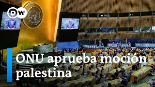 Asamblea General vota a favor de fortalecer a los palestinos en Naciones Unidas