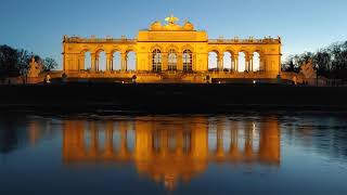 The Sunset Gloriette Vienna Park Schönbrunn Palace