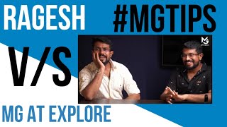 #MGTIPS | RAGESH V/S MG | Made it short with information | From 11/10/22 onwards |#mgatexplore