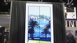 Samsung Digital Window Display at Integrate 2018