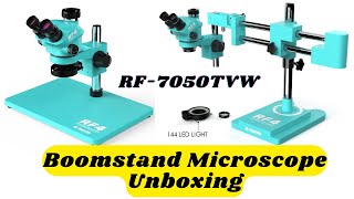 RF4 Microscope RF7050TVW | Boomstand Microscope Unboxing @RTSmobileRepair