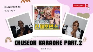 BOYNEXTDOOR REACTION | Chuseok Karaoke Special Part 2