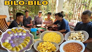 MERYENDA SA BUKID GINATAANG BILO-BILO NA MAY MALAGKIT NA BIGAS