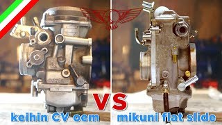 Carburatore CV VS Mikuni a valvola piatta - ep34 - Roma Custom Bike