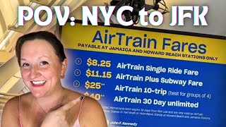 NYC to JFK Airport by Subway ✈️ Works for Both Directions ✈️