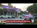 man shot dead outside hallandale beach strip club