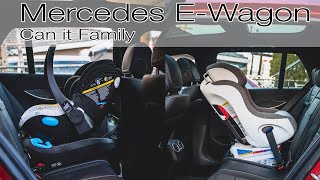 Can it Family? How well does Clek Child seats fit in the Mercedes E-Class Wagon