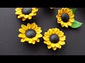 how to make paper quilling sunflower brooches diy art floral pins for shirts