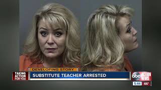 Citrus County substitute teacher arrested for lewd battery