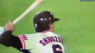 プロ野球ニュース　原サヨナラ9号HR  昭和60年5月19日