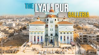 Lyallpur Galleria Shopping mall drone view | Drone View 2022 | Drone Rex