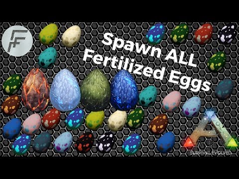 Spawn ALL Fertilized Eggs – ARK: Survival Evolved