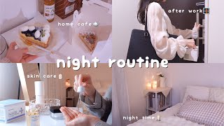 明日をいつもより幸せにする, 一人暮らしのナイトルーティン🕯️🌙18:30-24:30 | night routine