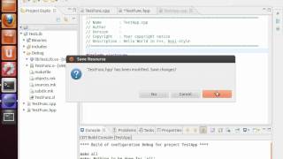 Making shared library with Eclipse CDT
