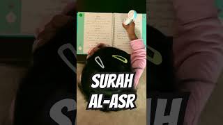 Surah Al-Asr | Practicing with #KiiTab @learningroots #quran #kids