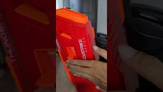 Satisfying Reloading and Shooting Sound of Nerf Mega Thunderhawk Blaster Gun Toys #shorts #nerf #gun