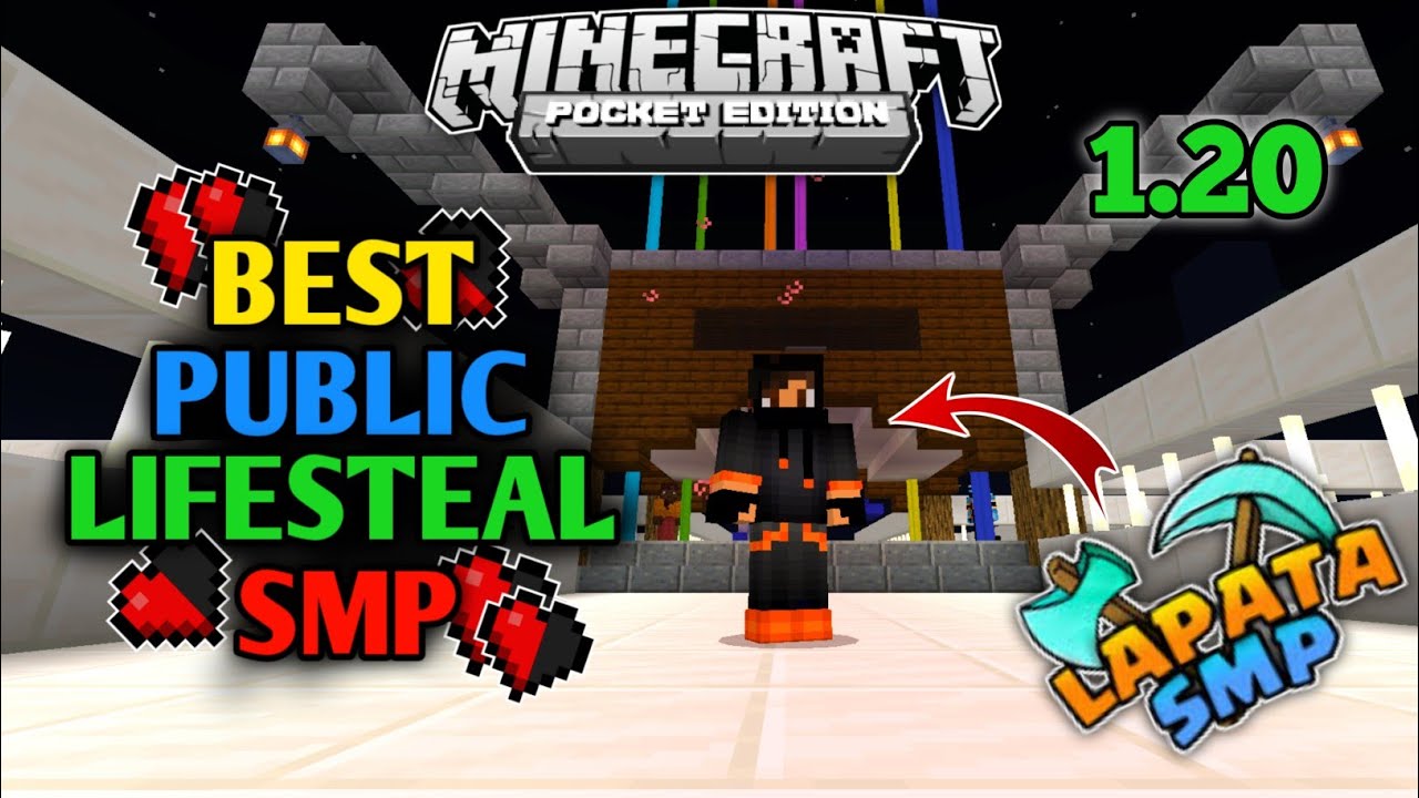 New Best Lifesteal Smp 😱 Public Smp Server For 1.20+ || Free To Join 24 ...