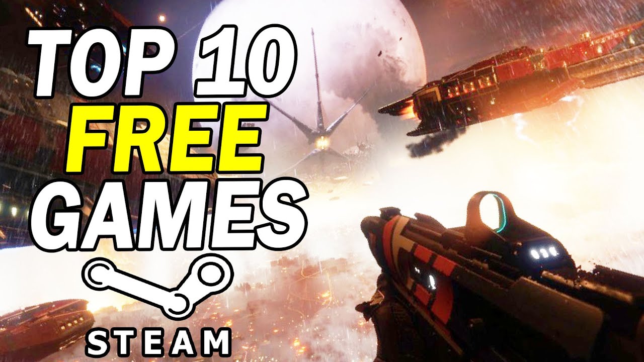 Top 10 Free PC Games On Steam 2020 (Free To Play) - YouTube