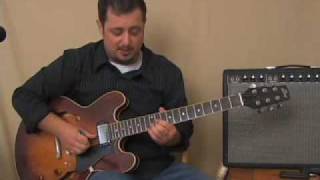 Guitar Lessons - Learn guitar easy triads & chord inversions rhythm lesson - D Major chord shape