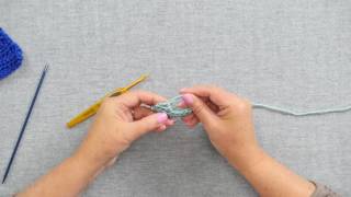 Half Double Crochet Decrease Stitch Left-Handed Tutorial