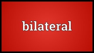 Bilateral Meaning