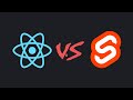 React VS Svelte...10 Examples
