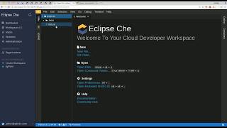 VS Code python extension as a sidecar in Eclipse Che