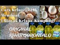 Cara membuat minyak kelapa kampung !!!