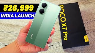 Poco X7 Pro 5G India Launch Date \u0026 Price REVEALED! Game-Changer Incoming? 🔥📱