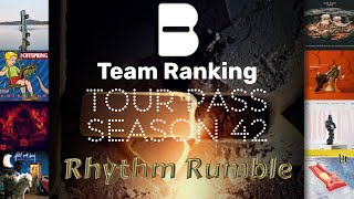 Beatstar Tour Pass Season 42 ranked! (Rhythm Rumble)